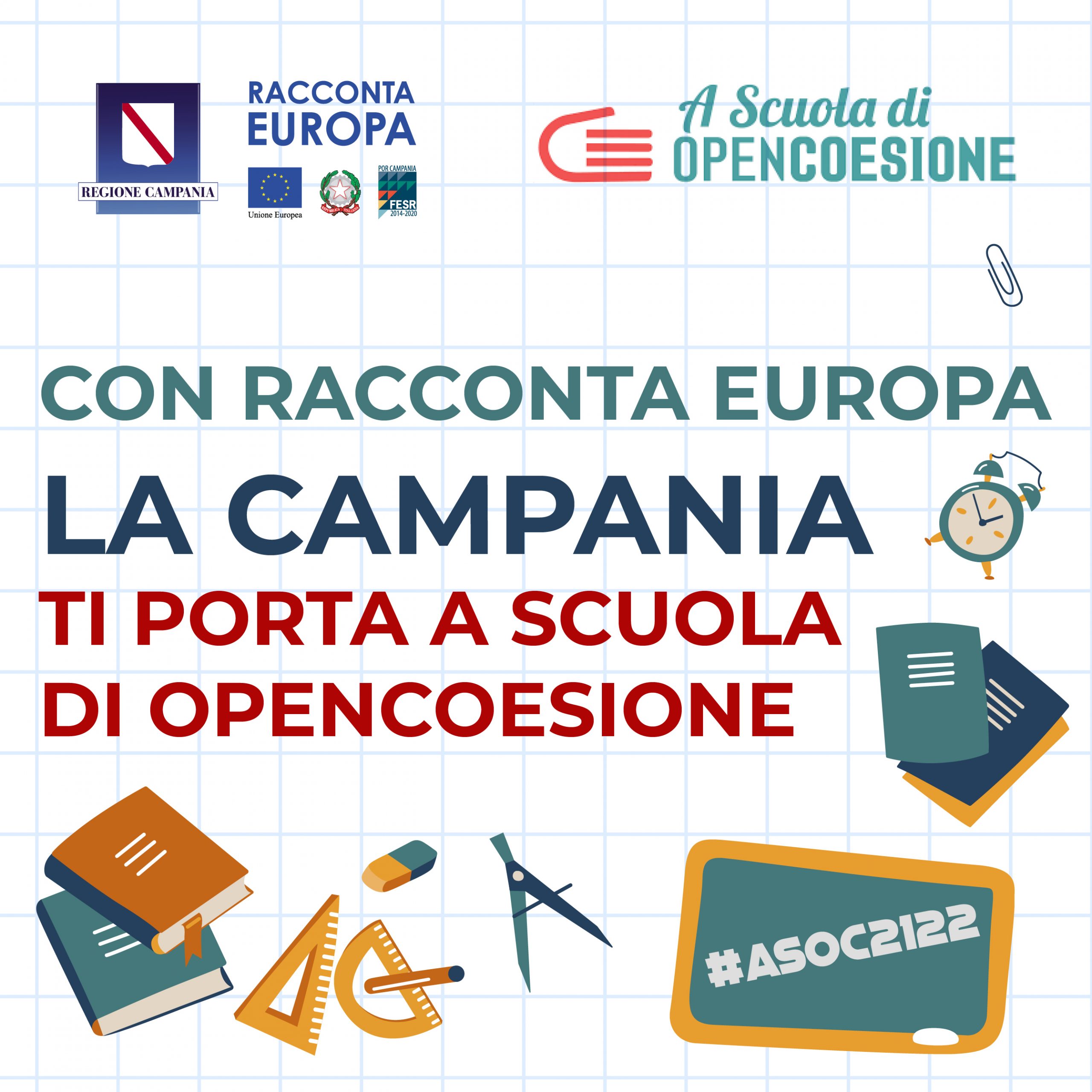 Racconta Europa ti porta A Scuola di Open Coesione