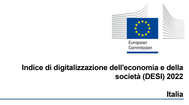 Indice di digitalizzazione dell’economia e della società (DESI) 2022 Italia – IL DOCUMENTO INTEGRALE