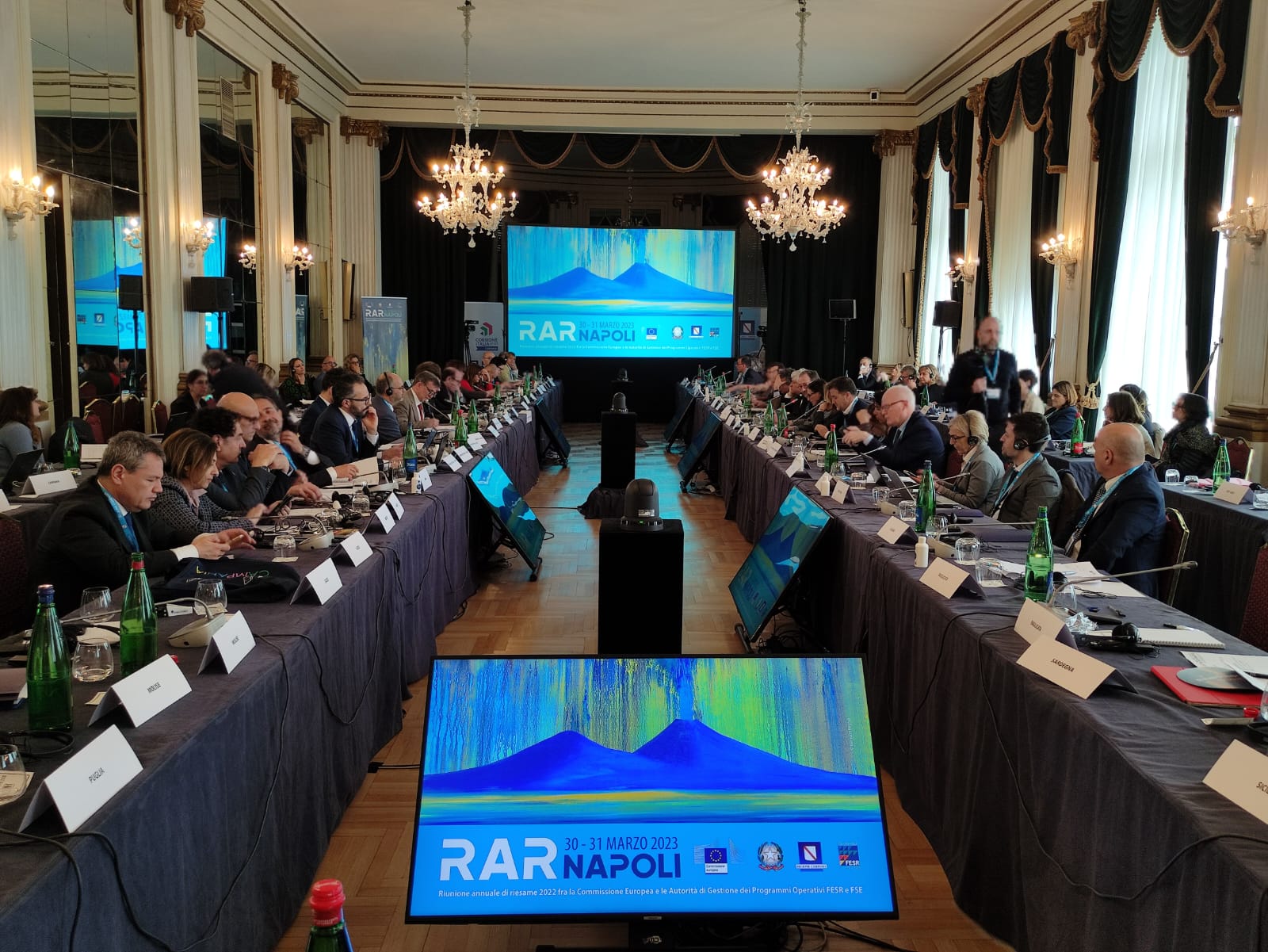 <strong>European funds. Annual Review Meeting in Naples</strong>