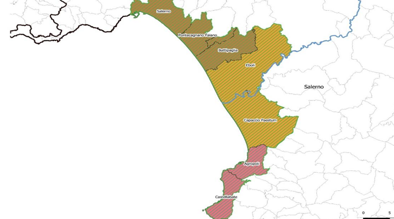 Plan directeur, programme intégré pour la mise en valeur de la côte sud de Salerne