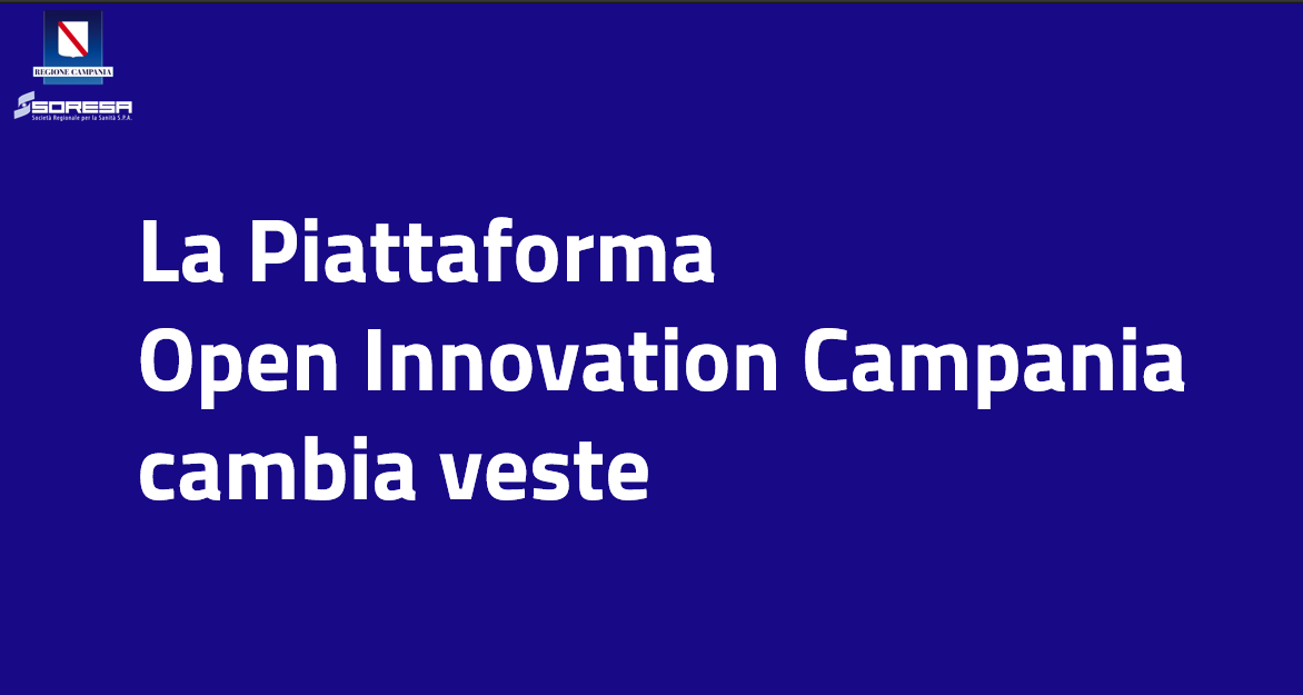 The Campania Open Innovation Platform is renewed with artificial intelligence, open data and knowledge management