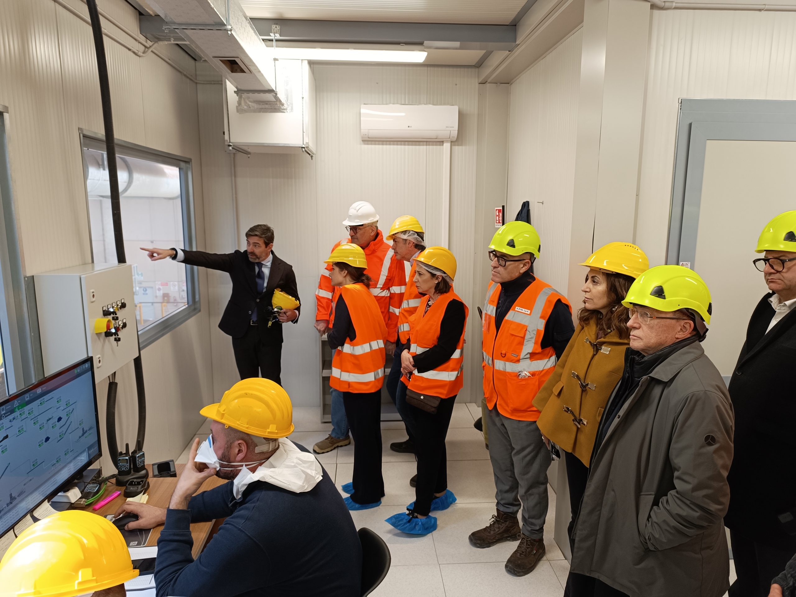 Waste, inspection of the Giugliano plant by the EU Commission