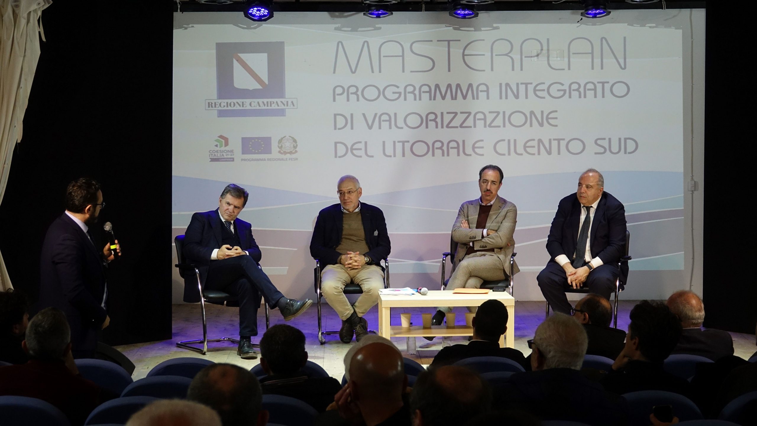 Asociación económica y social del Plan Maestro de la Costa Sur de Cilento, reunión en Pioppi
