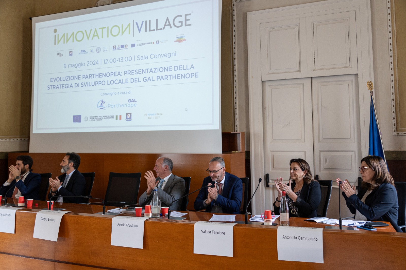 Shared, transversal, digital and sustainable, the RIS3 of Campania at Innovation Village