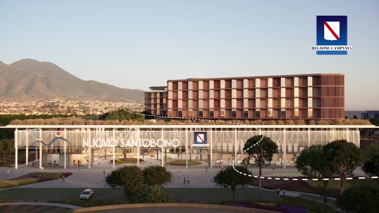 New Santobono Hospital, presented the final project