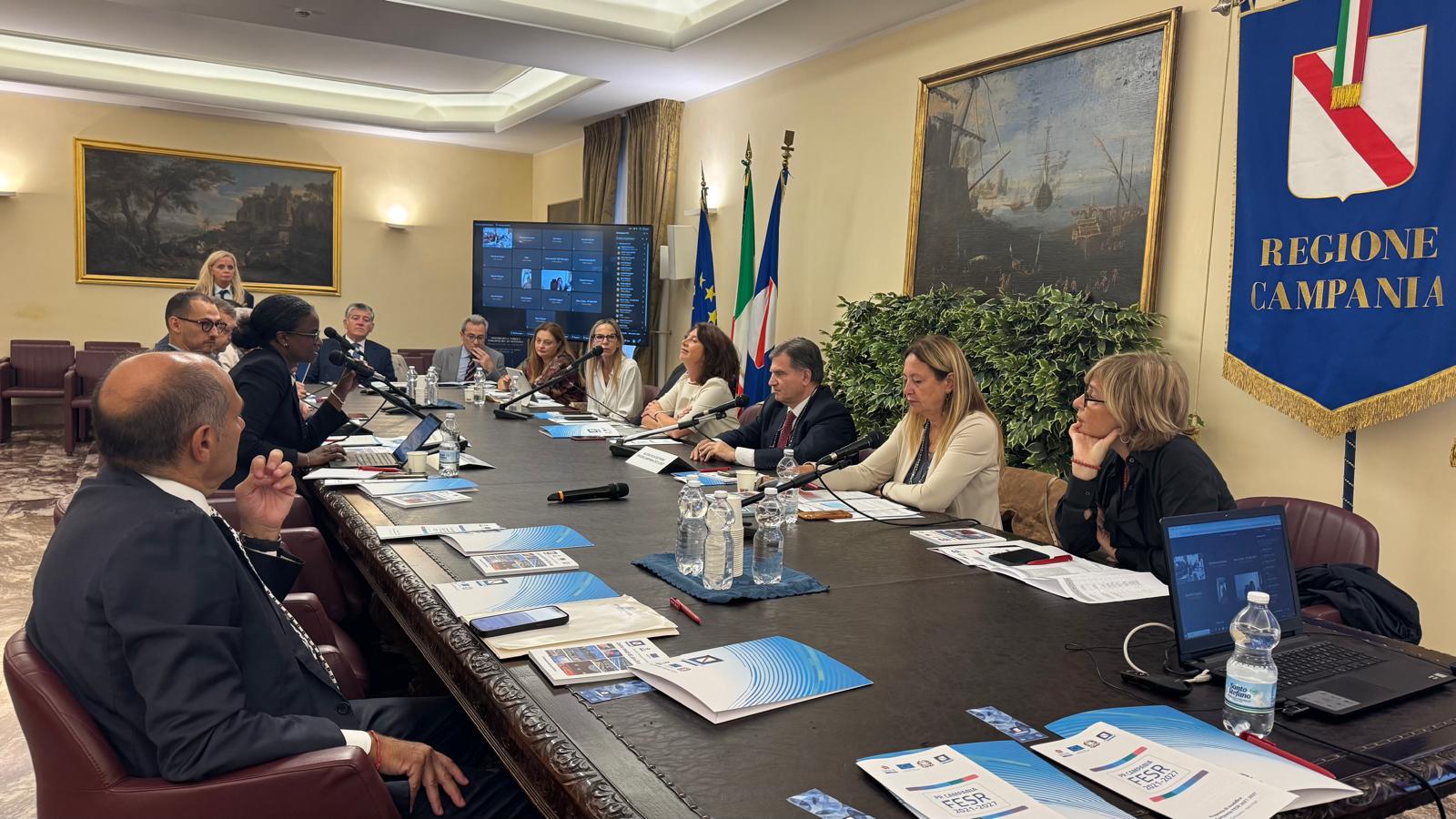 Comitato di Sorveglianza del PR Campania FESR 2021-2027: approvata la proposta di modifica