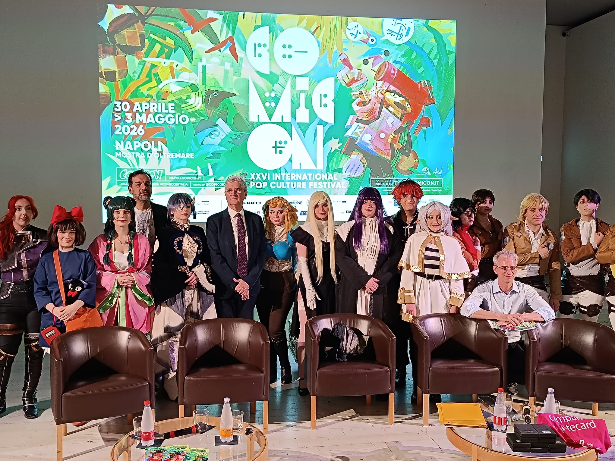COMICON 2026: presentata al Madre la XXVI edizione. Grande successo anche per l’edizione zero di COMICON Extra